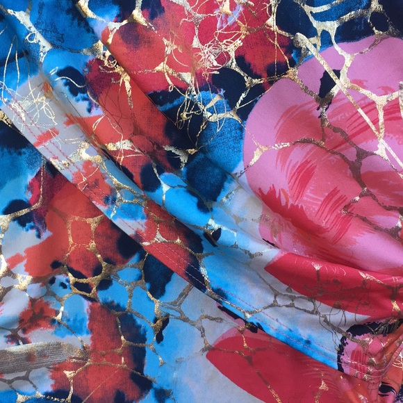 Multicolored stretchy reversible dress - Picture 6 of 6